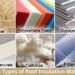 Types Of Roof Insulation Materials